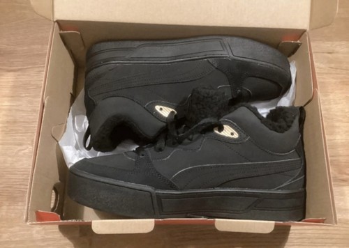 Puma sneaker mit fell schwarz - sneaker,
