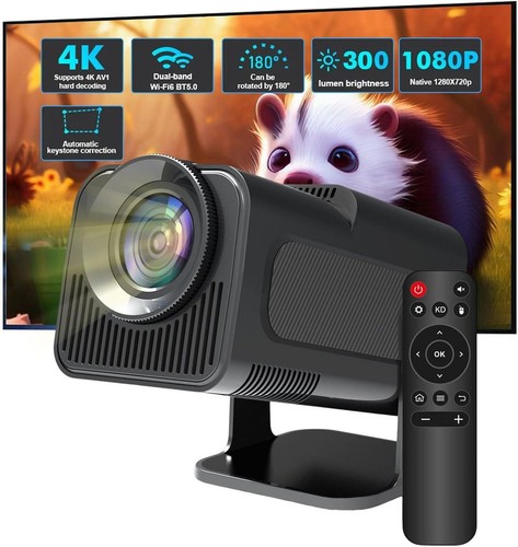 Projektor smart led wifi - smart, hd