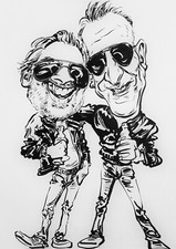 Karikatur auf - , a3
