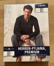Herren-Pyjama Premium Royal Class 52/54