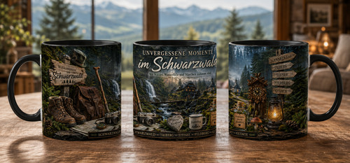 Schwarzwald souvenir tasse - souvenir,