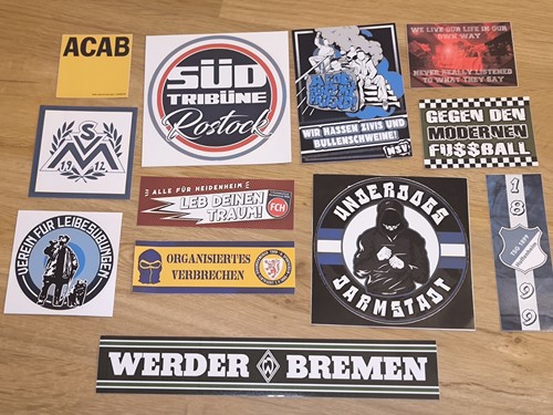 Aufkleber sticker mix - aufkleber, fans
