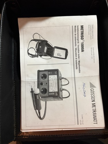 Gossen metrawatt metriso 1000a - metrawatt,