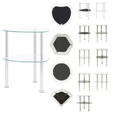 Beistelltisch mit 2 Ablagen