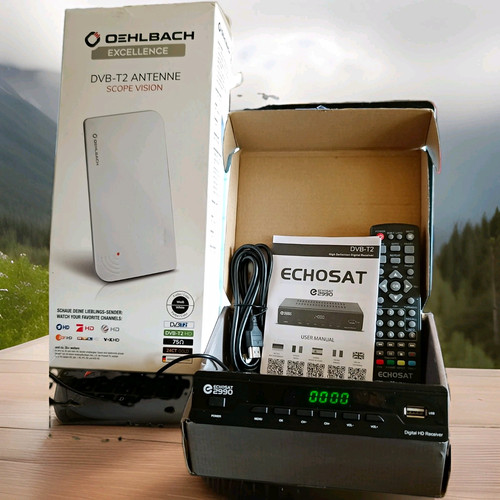 Echosat c2990 dvb - echosat, hd