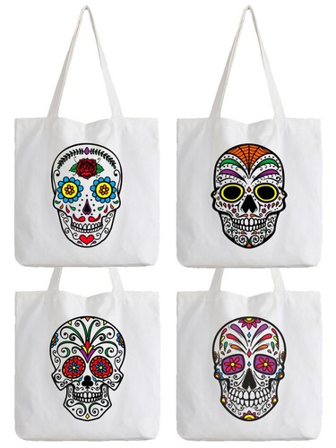 Día muertos tasche shopper - muertos,