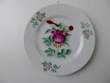 August Warnecke ostfriesische Teerose Kuchenteller 16 cm handgemalt RB-1801