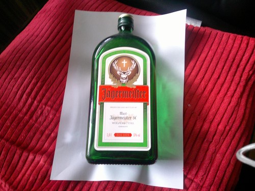 Jägermeister flasche l - flasche,