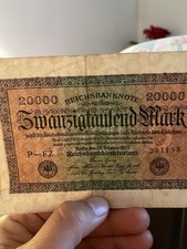 Alte Geldscheine 1923