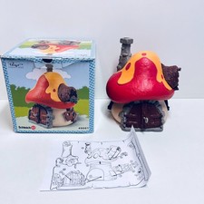 Schleich Peyo - Die Schlümpfe - Schlumpfhaus 49001 - Vollständig SEHR GUT  #1839