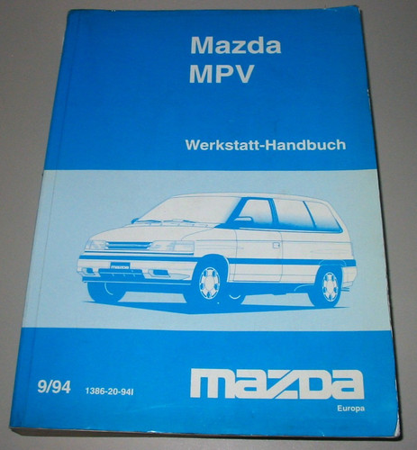 Werkstatthandbuch mazda mpv - werkstatthandbuch,