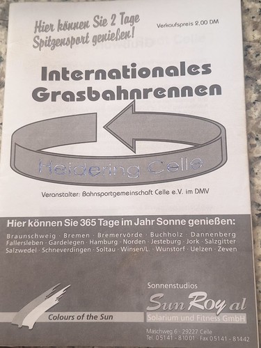 Programm speedway sandbahn - speedway,
