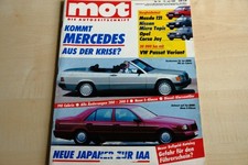 2) MOT 16/1989 - Opel Corsa A Joy Faltdach mit  - Mitsubishi Pajero 2.5 TD von W