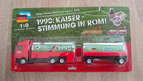 Müller truck mit - wm-truck, anhänger