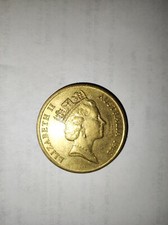 Queen Elizabeth II. Kupfer Gedenkmünze Australian 5 Dollar, 1988