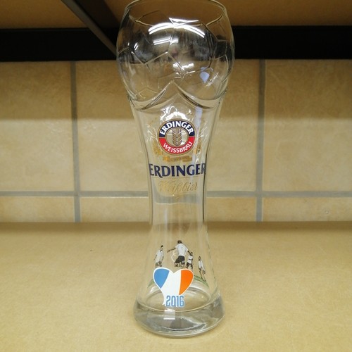 Erdinger fußballglas 2016 - erdinger, em