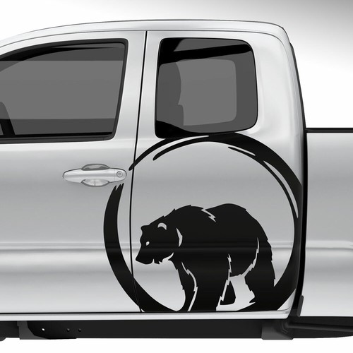 Auto aufkleber bär - aufkleber,