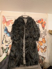 Vintage echter pelzmantel - echter,