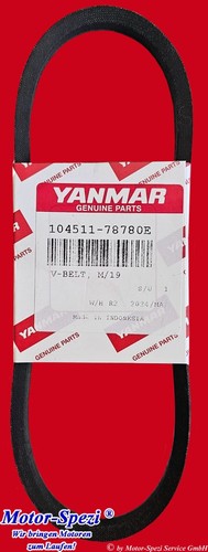 Yanmar wasserpumpen keilriemen - yanmar,
