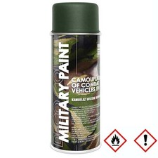 DECO COLOR 1 Stück 400ml Militärlack Army Lackspray Tarnfarbe Lack Farbe wählbar