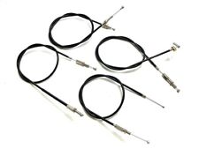Bowdenzüge SET schwarz (4 Stück) passend für Zündapp 434 Bergsteiger M25 M50 Mof