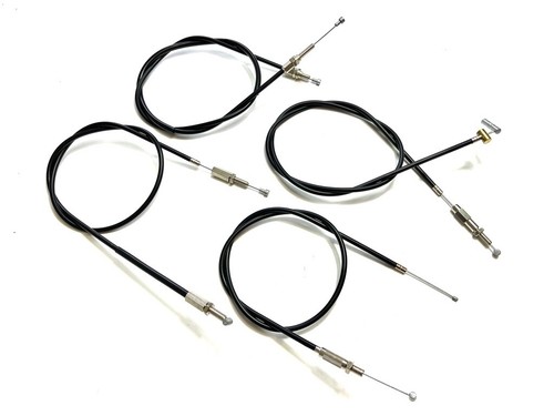 Bowdenzüge set schwarz 4 - set,