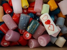 10 KG Kerzen Kerzenstumpen B Ware Kerzenwachs Reste Bunt Paraffin kerzen 2.Wahl