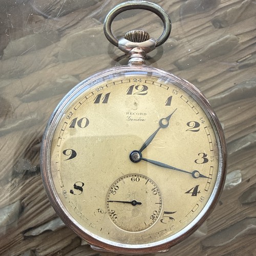 Vintage taschenuhr record - taschenuhr,