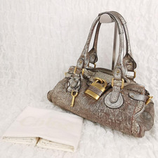 Chloe Paddington Metallic Gold