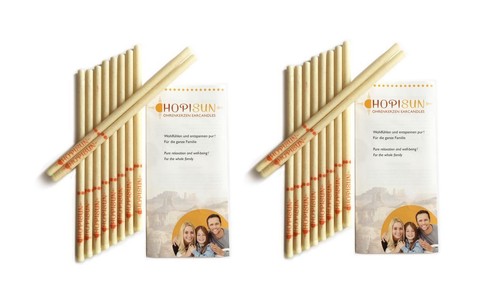 Hopisun ohrkerzen 2x10 stück - 2x10,