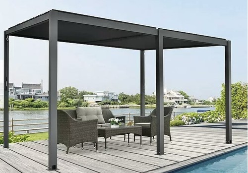 Lamellendach pergola mit - lamellendach-pergola,