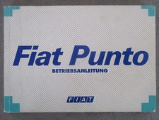 Betriebsanleitung FIAT PUNTO Handbuch Bordbuch bedienungsanleitung Bj. 1995