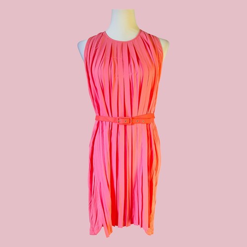 Pink plissee partykleid glam - ,