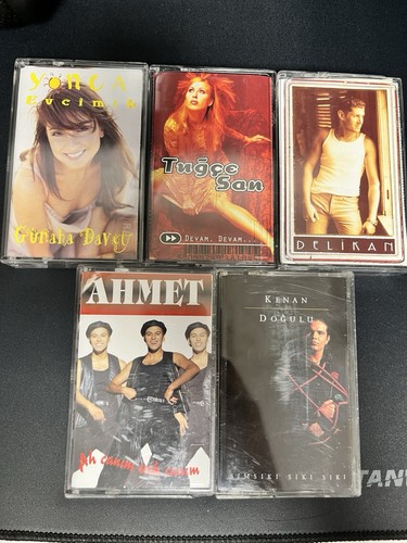 Türkische audio kassetten - türkische,