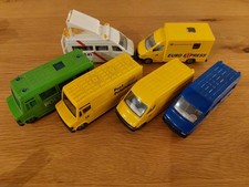 Siku Konvolut Mercedes Benz 809D Sprinter Post Shuttle Polizei Begleitfahrzeug