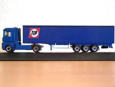 Herpa 248389 Renault Magnum Gardinenplanensattelzug "Söllner - TIP" - Neu in OVP