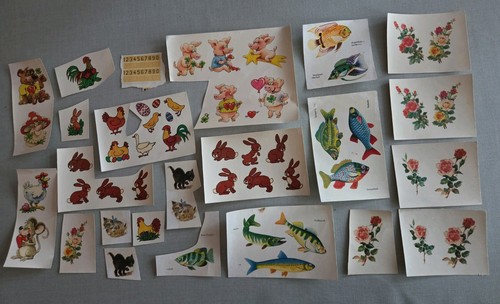 Ddr abziehbilder set - ddr,