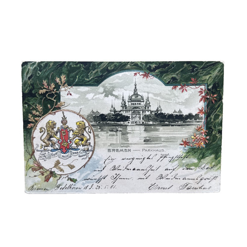 Ansichtskarte postkarte bremen - ansichtskarte,