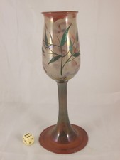 Vintage hoher studioglas - studioglas, kelch