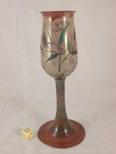 Vintage hoher studioglas kelch - hoher,
