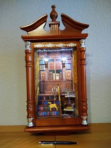 Book nook mini bibliothek - nook,