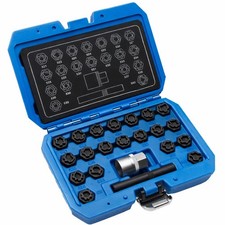 22 tlg Felgenschloss Radbolzen