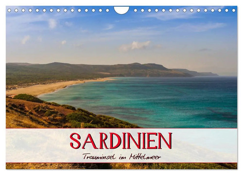 Sardinien panoramakalender - sardinien,