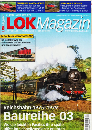 Lok magazin 2022 baureihe - magazin,
