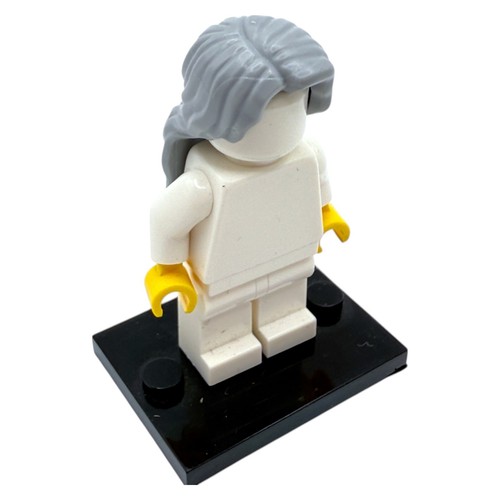 Lego lange haare grau - grau, oma