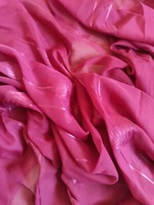 2x Organzastoff Dekostoff Gardine Schlaufen 140 x 200- in Bordeaux IKEA basteln