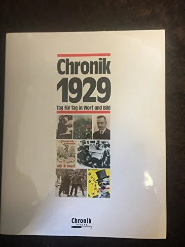 Chronik 1929 - 1929, /