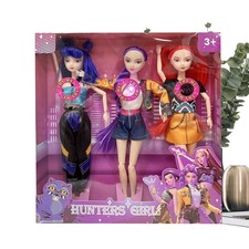 Cosplay Kpop Dämonenjäger Puppen bewegliche gemeinsame Sammlerfigur Spielzeug