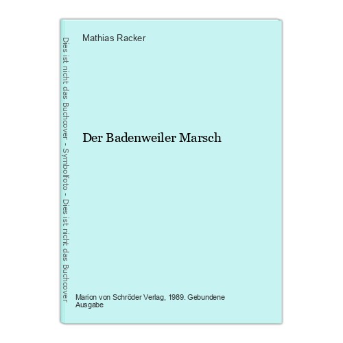 Der badenweiler marsch racker - badenweiler,