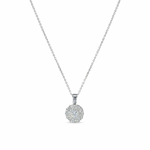 Halskette 585 gold zirkonia - halskette,